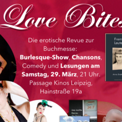 Special Buchmesse-Special: LOVE BITES - DIE EROTISCHE VERLAGSREVUE ZUR LEIPZIGER BUCHMESSE